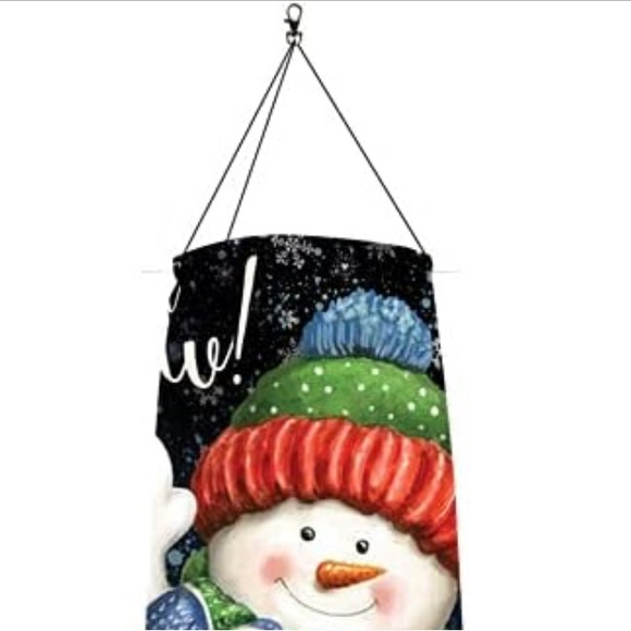 NWT Briarwood Lane Snow Time Snowman Winter Windsock - Picture 3 of 6